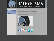 Tablet Screenshot of daleyelama.com